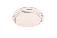 Reality Leuchten Deckenleuchte Dizzy Dh 38.50X7 Cm Weiß Deckenlampe