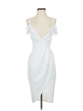 Boohoo Women White Cocktail Dress 4