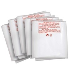 Clear Plastic Dust Collector Replacement Bag