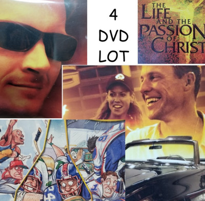Brand New Obscure Doc DVD - Lot of 4   Earnhardt Jr, Armstrong, Bloopers, Christ
