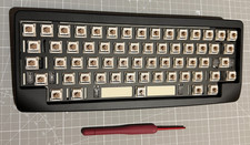 KBD Fans Agar Mechanical Keyboard Black - MX version , HMX Macchiato Swicthes