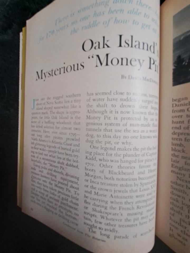 OAK ISLAND READERS DIGEST MAGAZINE FEBRUARY 1965 EDITION EXCELLENT CONDITION - Image 4 of 4