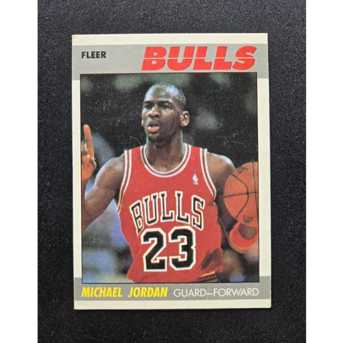 1987-88 Fleer #59 Michael Jordan Chicago Bulls Basketball Card Base Set