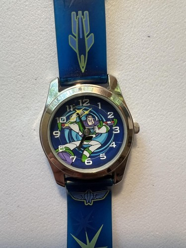 Disney Toy Story SII Buzz Lightyear Watch MU 0806 Kids 8in Stainless Steel Case
