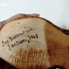 Wood Carved Bird - Style Sculpture Small Sparrow Joe Burnside signed — photo 6