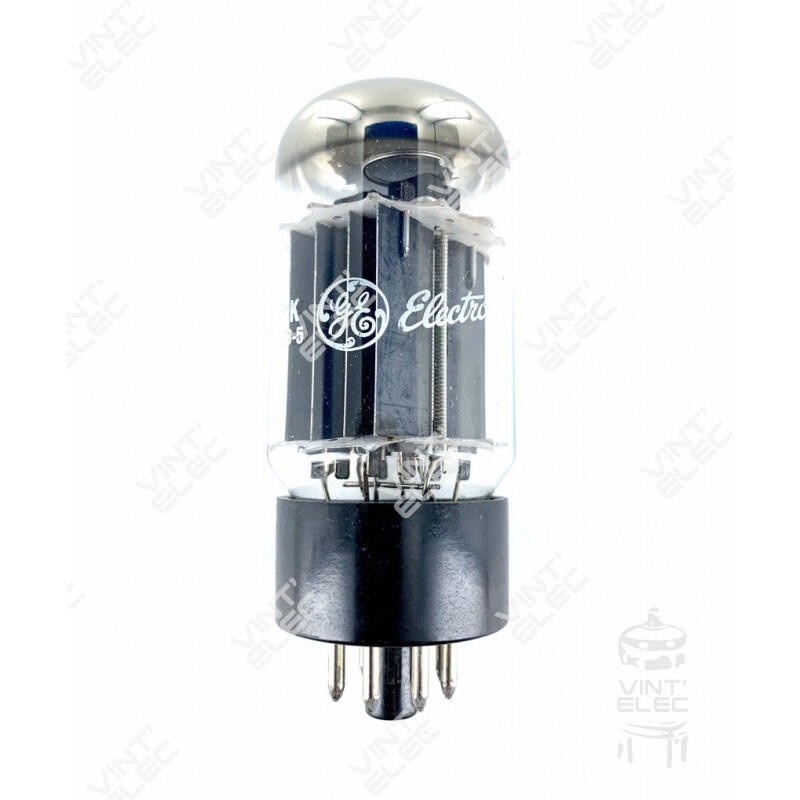 Tube 6AS7GA GENERAL ELECTRIC lampe double triode basse impédance octal - 2
