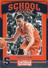 2017-18 Panini Contenders Draft Picks School Colors #28 Tyler Lydon - BSK
