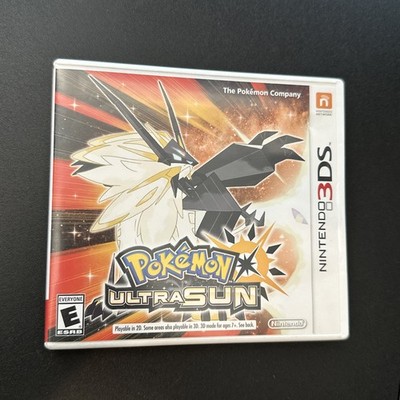 Pokemon Ultra Sun Nintendo 3DS CIB USA Complete Cartridge Case Box Insert