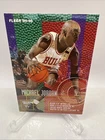 1995-96 Fleer MICHAEL JORDAN #22 Chicago Bulls Card HOF