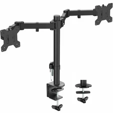VIVO Full Motion Dual VESA Monitor Desk Mount Double Arm Joint Screens up to 34"