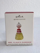 2020 Hallmark Limited Edition Mrs. Claus's Gumdrop Miniature Keepsake Ornament