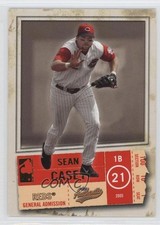 2005 Fleer Authentix General Admission 61/100 Sean Casey #6 11pj