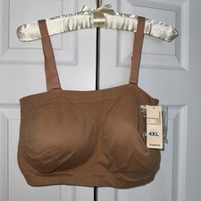 Truekind convertible strapless bandeau bra Size 4XL Cinnamon Brown NEW NWT