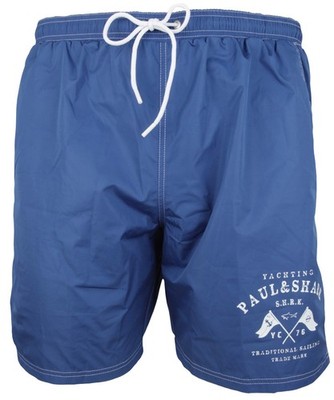 PAUL & SHARK YACHTING Herren Badehose Trunks Swim Shorts Berumda Größe 5XL Blau