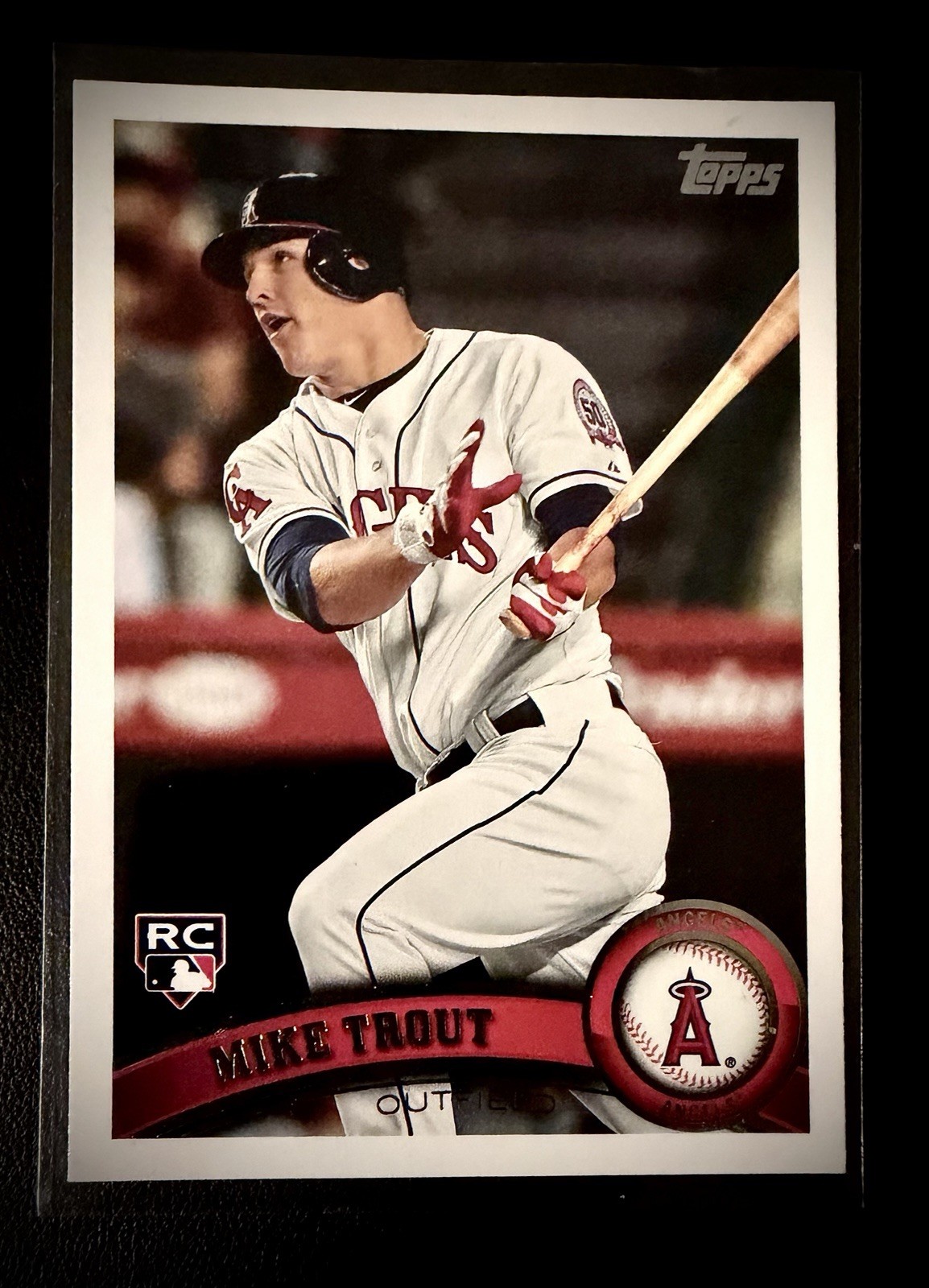 2011 Topps Update Series - Mike Trout #US175 (RC) *Read Description Completely
