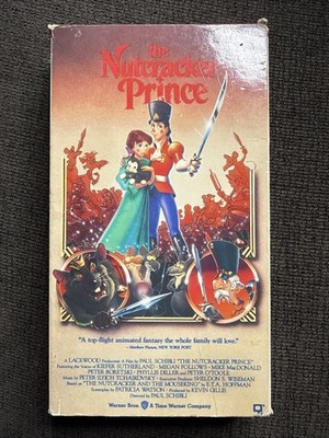 The Nutcracker Prince 1990 VHS Kiefer Sutherland, Peter O'Toole RARE