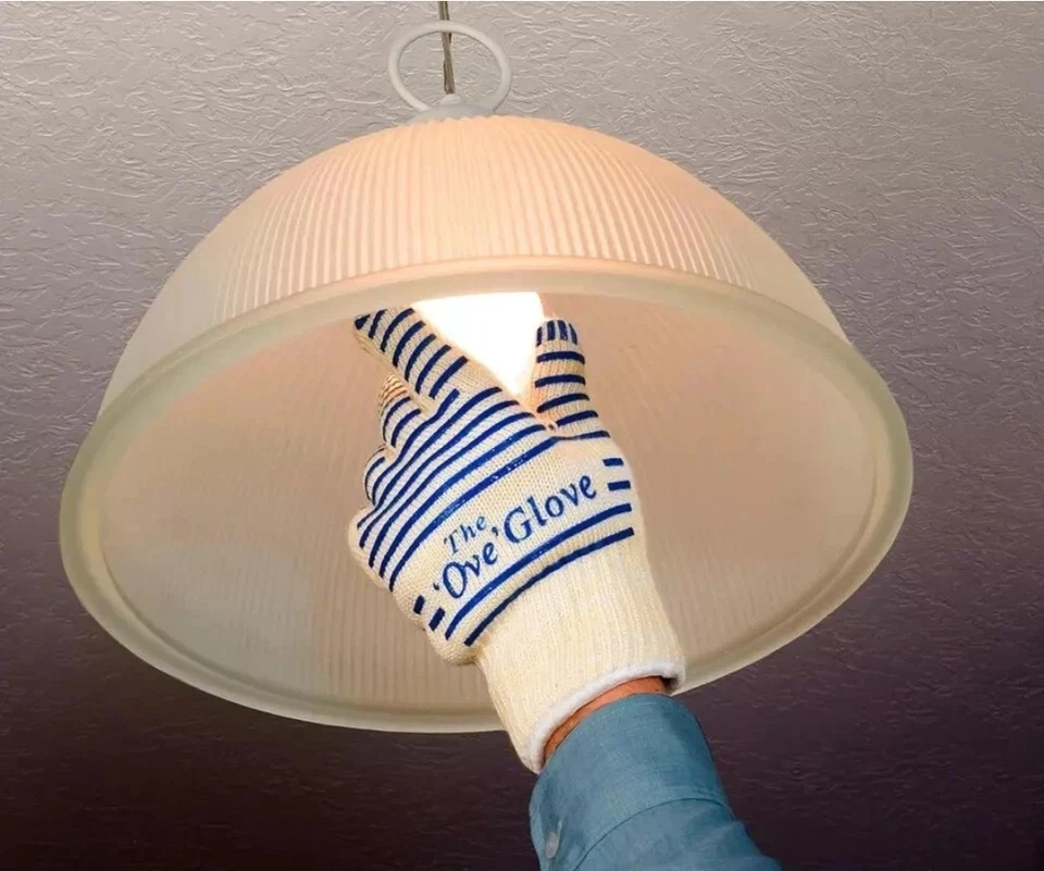 guante protección de manos calor y llama - Pack de 2 guantes mejor uso alta temperatura Foto 3 de 4