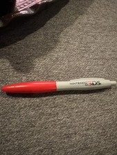 Nintendo 3DS Retractable Stylus Pen Red  Grey