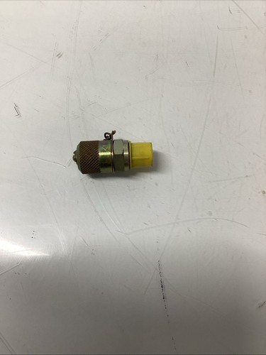 Hydraulic Quick Connect Coupler w/ Dust Cap & Chain 0:03 1620 G 1/4 P-227