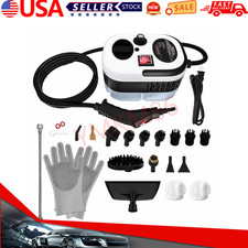 2500W Handheld Steam Cleaner 6-Level High Pre...