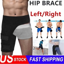 Hip Brace Compression Strap Sciatica Groin Thigh Support Wrap Pain Relief Unisex