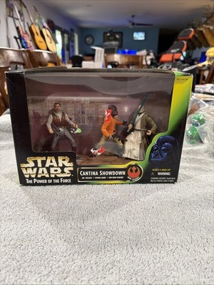 Kenner Star Wars The Power of the Force: Cantina Showdown - Dr. Evazan, Ponda...
