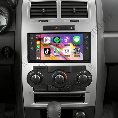 Car Stereo Radio For Dodge Charger 2008-2010 Apple Carplay GPS Android 15 FM CAM