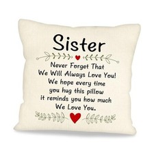 Gifts for Women Never Forget That We Will Always Love You Gifts fors Sister