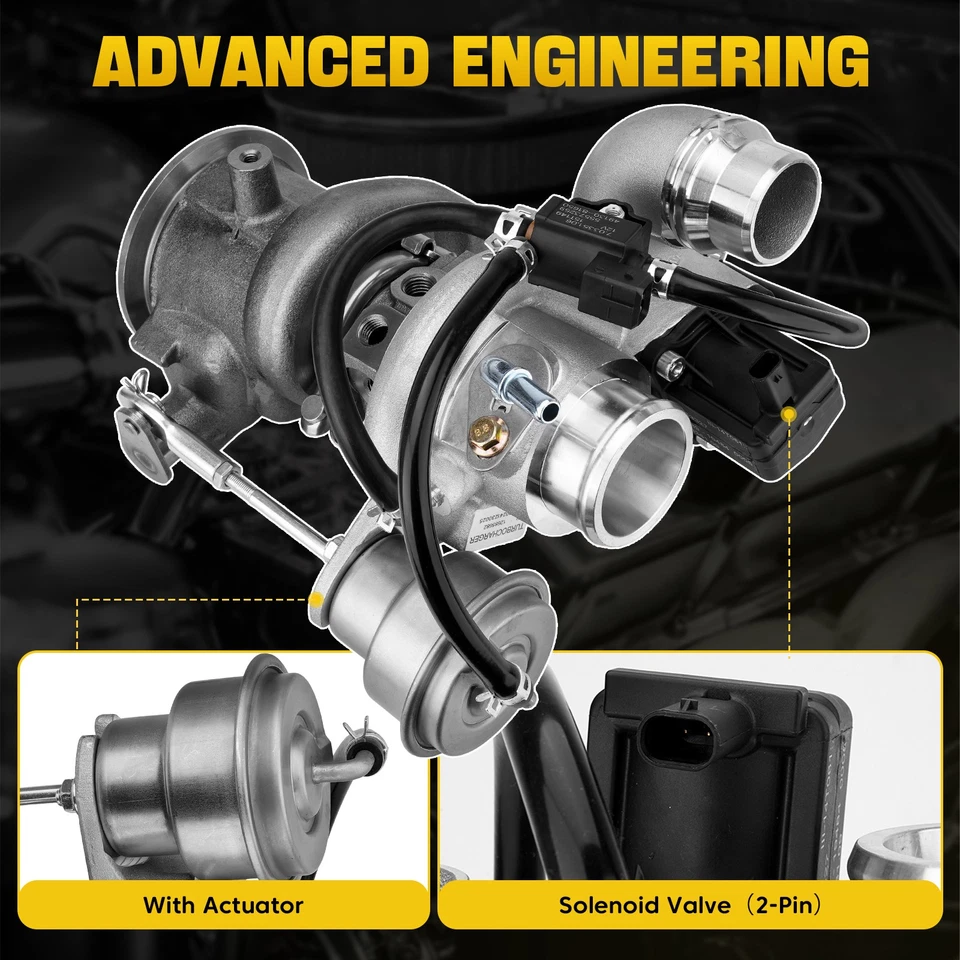 Turbocompresor turbo para Chevy Cruze y Buick Encore 2016-2019 L4 1,4 L OE# 12668297 Foto 4 de 4