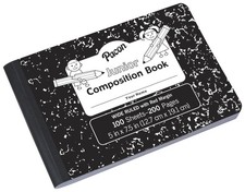 PACON PMMK37090 Pacon Junior Composition Book, 5 x 7-1/2 Inches, 3/8 Inch