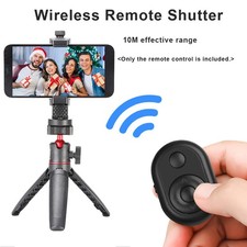 Mini Wireless Remote Control BT Remote Shutter Page Turner 10M Effective Range