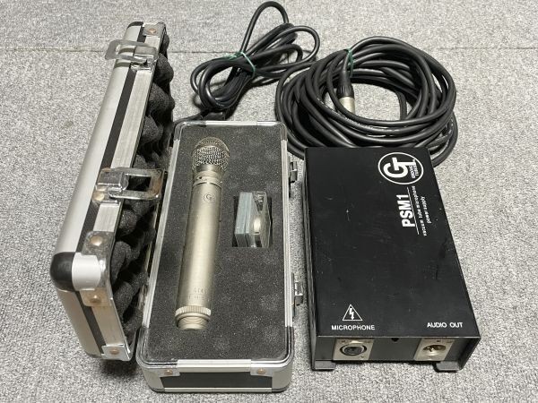 Groove Tube GT40 Vacuum Tube Microphone With Directional and Omnidirectional Ca