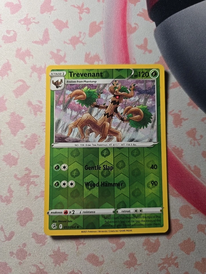 Trevenant 017/264 Swsh08: Fusion Strike Reverse Holo - Image 2 of 4