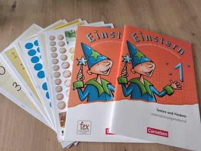 Einstein Mathematik 1, Handreichungen, CD, Zusatzmaterial, Testen und Fördern