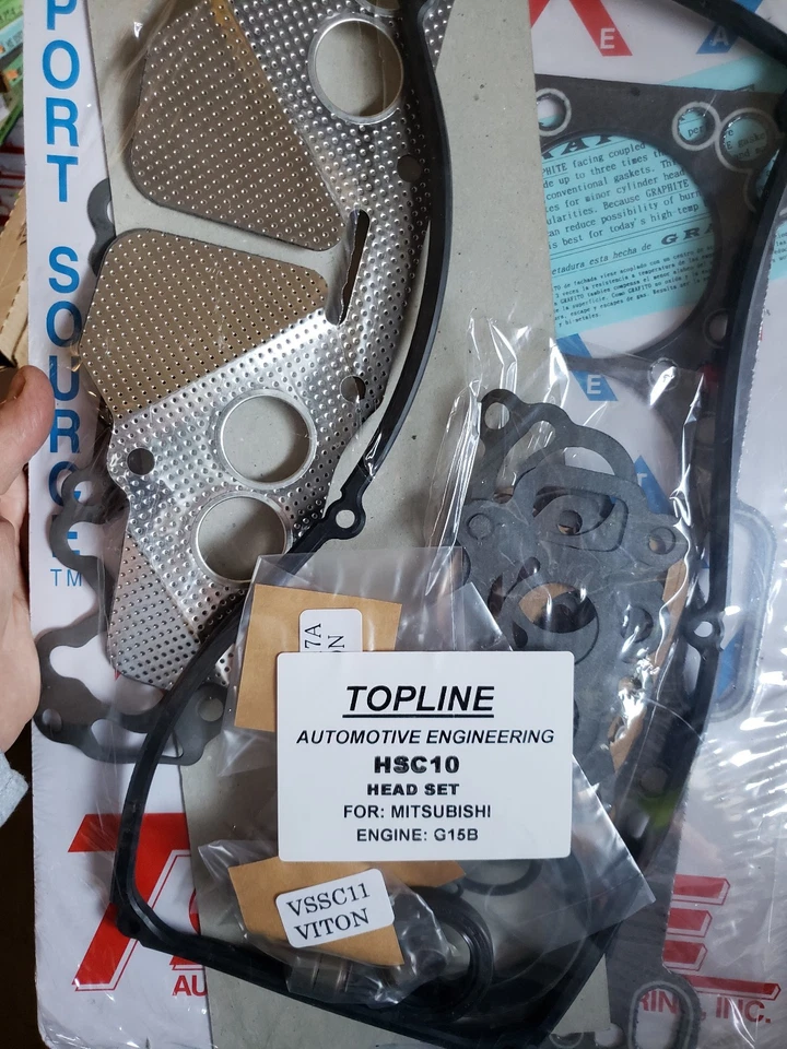 Juego de juntas de culata para Mitsubishi G15B Topline HSC10 Foto 4 de 4