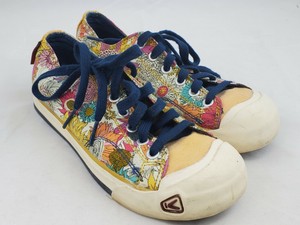floral print canvas shoes