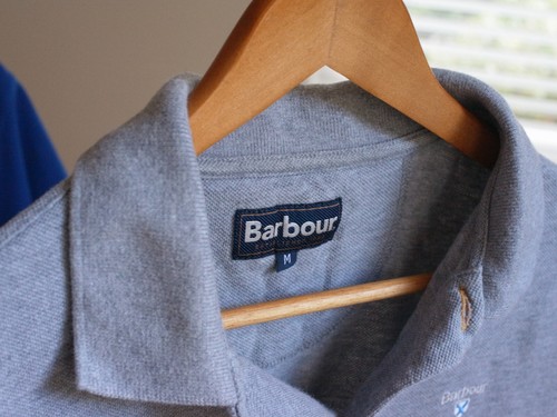 LACOST (3) , GANT (M) , BARBOUR (M) POLO Shirts All 3 , Great, PRE OWNED!! - Picture 7 of 8