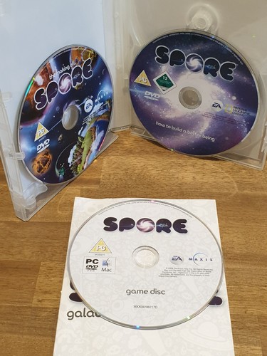 RARE Spore Galactic Edition MAC / PC-DVD EA The Making of Spore CIB BIG BOX Game - Bild 6 von 18