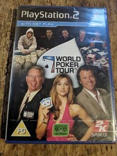 Image of World Poker Tour (PS2), PlayStation 2 New Factory Sealed