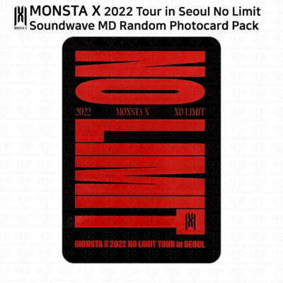 Monsta X 2022 Tour in Seoul No Limit Official MD Random Photocard