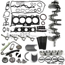G4KD Engine Overhaul Rebuild Kit - Crankshaft /Timing Rods For Hyundai Kia 2.0L