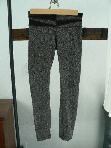 Lululemon Brown Herringbone Leggings 