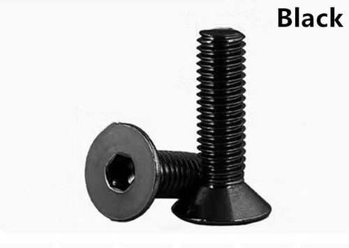 Colorful Aluminum 7075 Hex Socket Countersunk Flat Head Screws M3 M4 - Picture 24 of 25