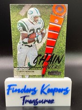 2021 CURTIS MARTIN PANINI CONTENDERS FOOTBALL CHAIN MOVERS #CM-CMA  JETS  