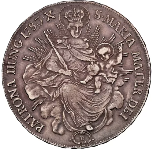 HUNGARY 1783-B Taler - NGC XF Details - STUNNING CABINET TONING!