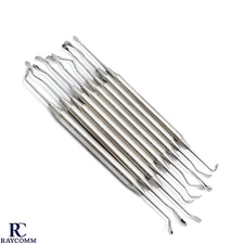  Set Of 9 Surgical Instruments Surgical Dental Sinus Lift Periosteal Elevators 