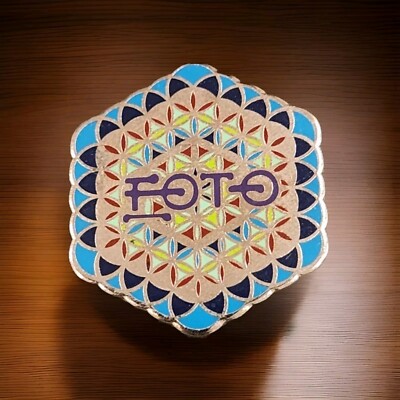 EOTO Enamel Hat Pin Sacred Geometry Design. ''SPUN PINS'' 2013