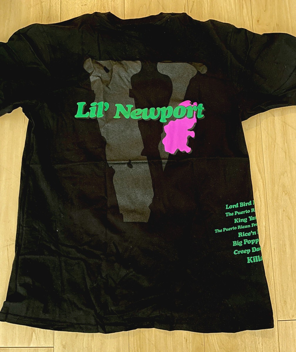 Vlone Asap Yams Lil Newport T Shirt size small | eBay