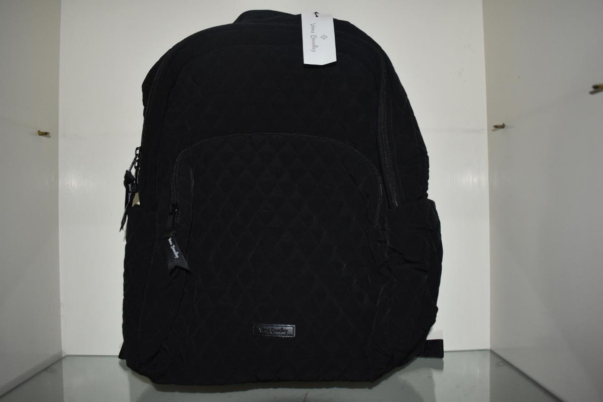 Vera Bradley Essential Large Backpack Classic Black 39441  display picture 1