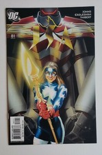 JSA #81 Cover Art by Alex Ross Featuring Stargirl and S.T.R.I.P.E. DC Comics